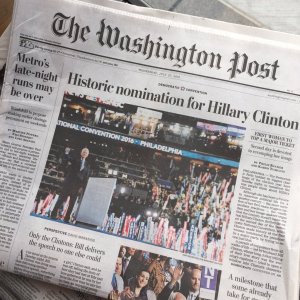 Washington post clinton nomination